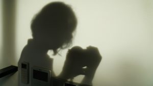shadow of a woman