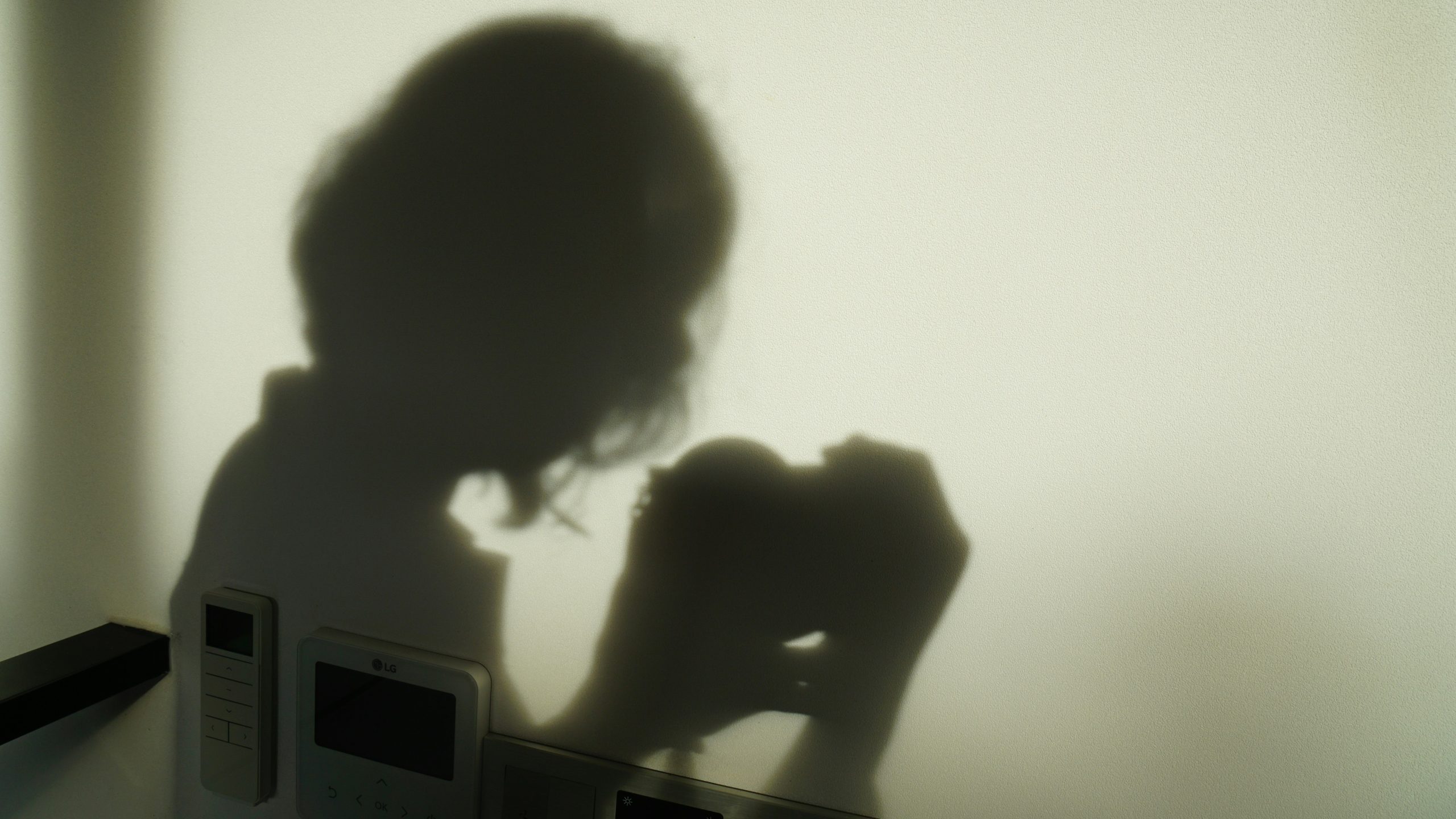 shadow of a woman